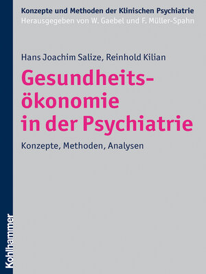 cover image of Gesundheitsökonomie in der Psychiatrie